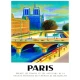 Paris Vintage Travel Poster Prints