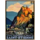 Saint-Etien Vintage Travel Poster Prints