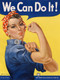 Rosie - We can do it - Vintage Poster Prints