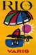 Rio Varig Vintage Travel Poster Prints