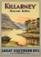 Killarney Heaven's Reflex Vintage Travel Poster Prints