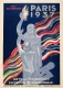 1937 Paris Arts et Techniques Vintage Poster Prints by Cappiello