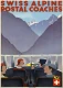Swiss Alpine Coaches - Vintage Travel Poster Prints