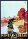 Fountainbleau Avon - Vintage Travel Poster Prints