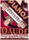 Pianos Daude - Vintage Poster Prints