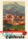Chief to California - Vintage Travel Poster Prints