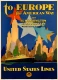 To Europe - Vintage Travel Poster Prints