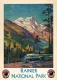 Rainier National Park - Northern Pacific - Vintage Travel Poster Prints