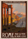 Rome Italy - Vintage Travel Poster Prints