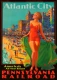 Atlantic City - Vintage Travel Poster Prints