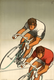 Two Racers Bicycle Poster