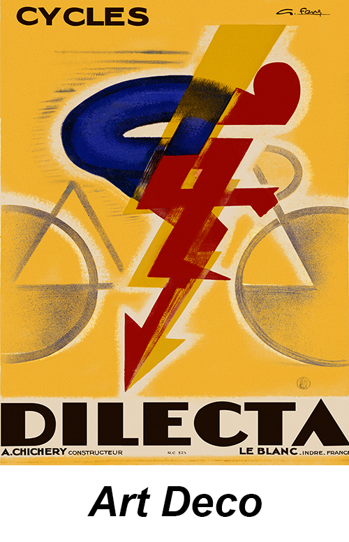 Art Deco Cycling Posters