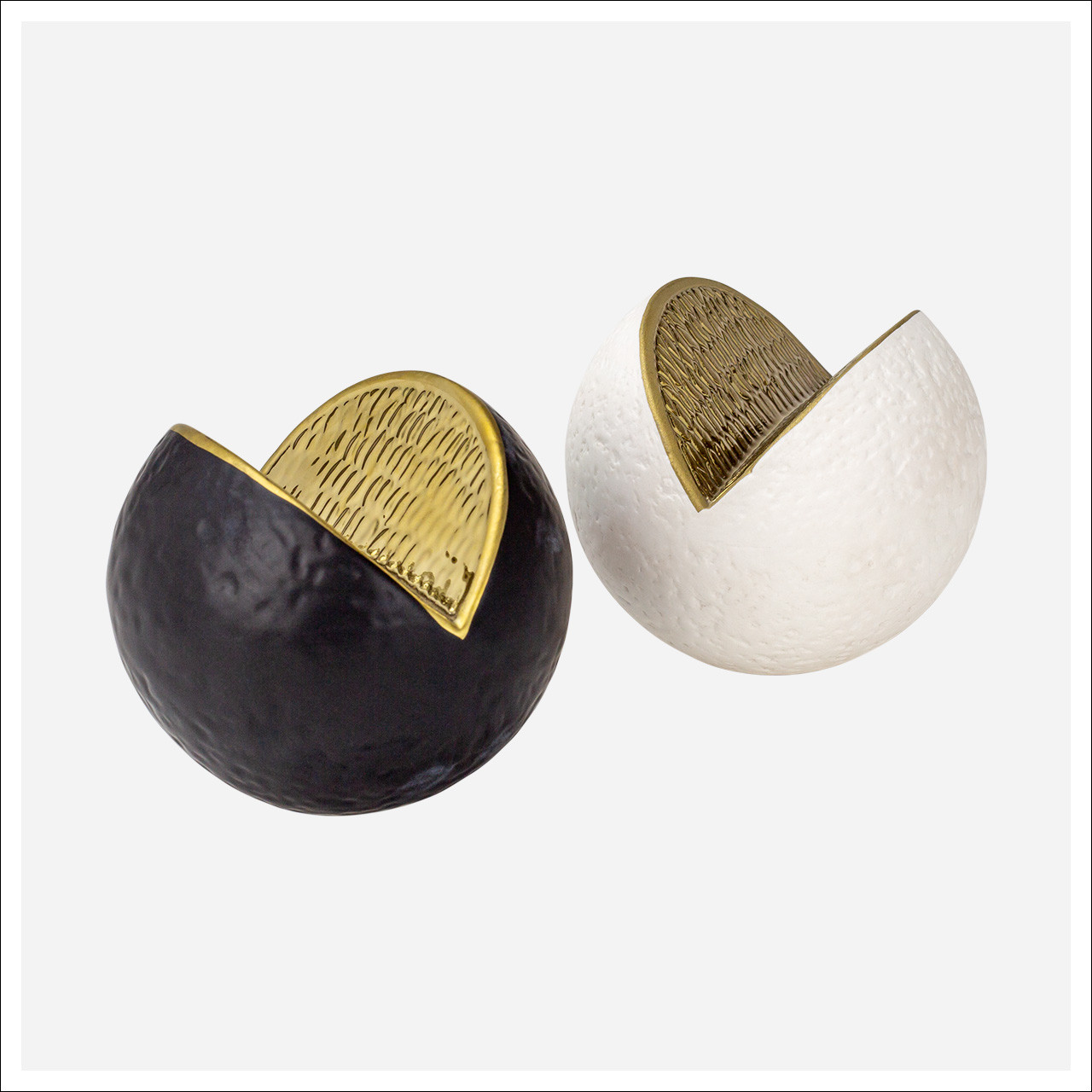 Modern Lemon Sculptures -Ea