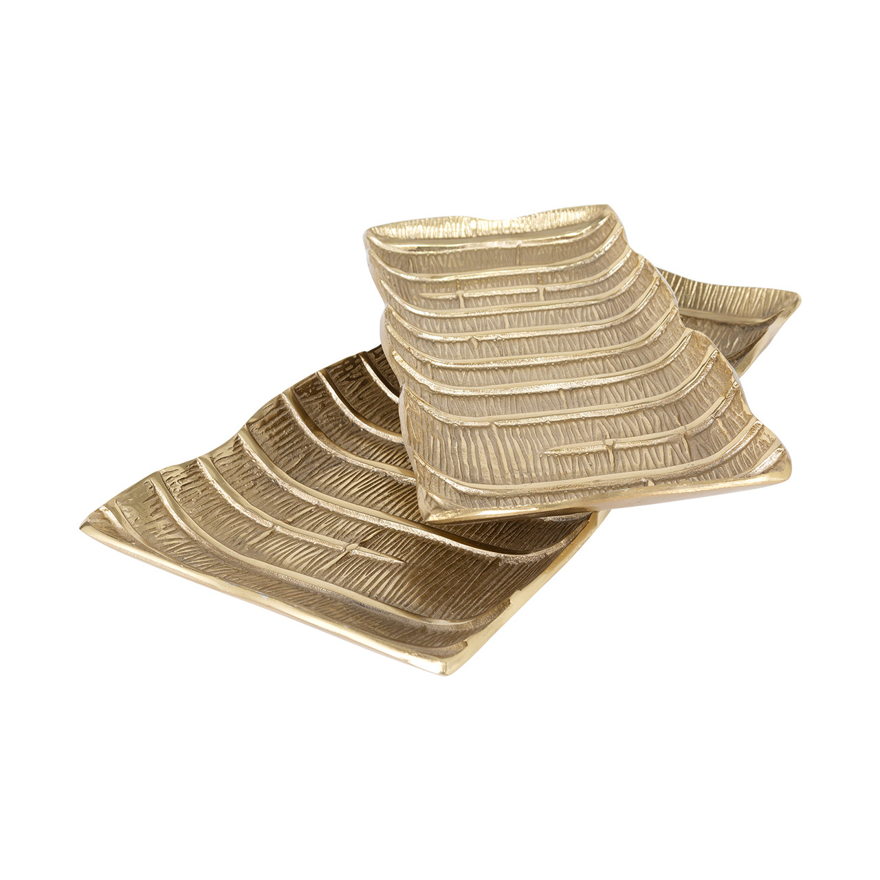Flat lay of the trays placed side by side to show scale and design consistency.