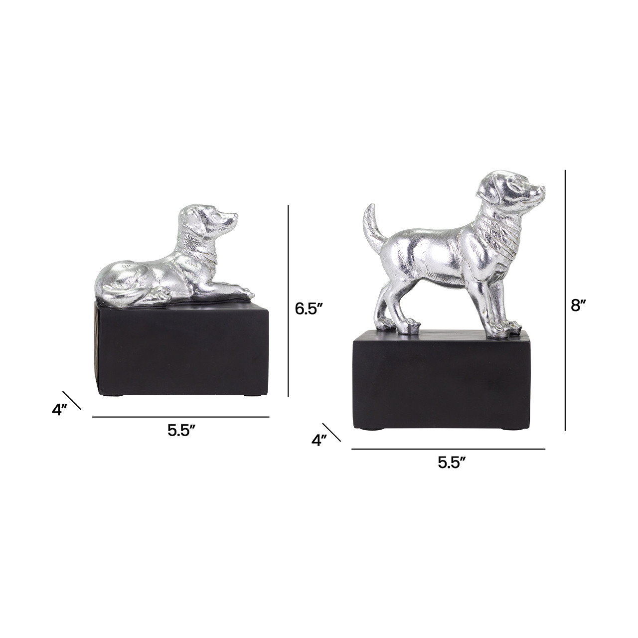 Hound Bookends -Set 2 Hound Bookends -Set 2