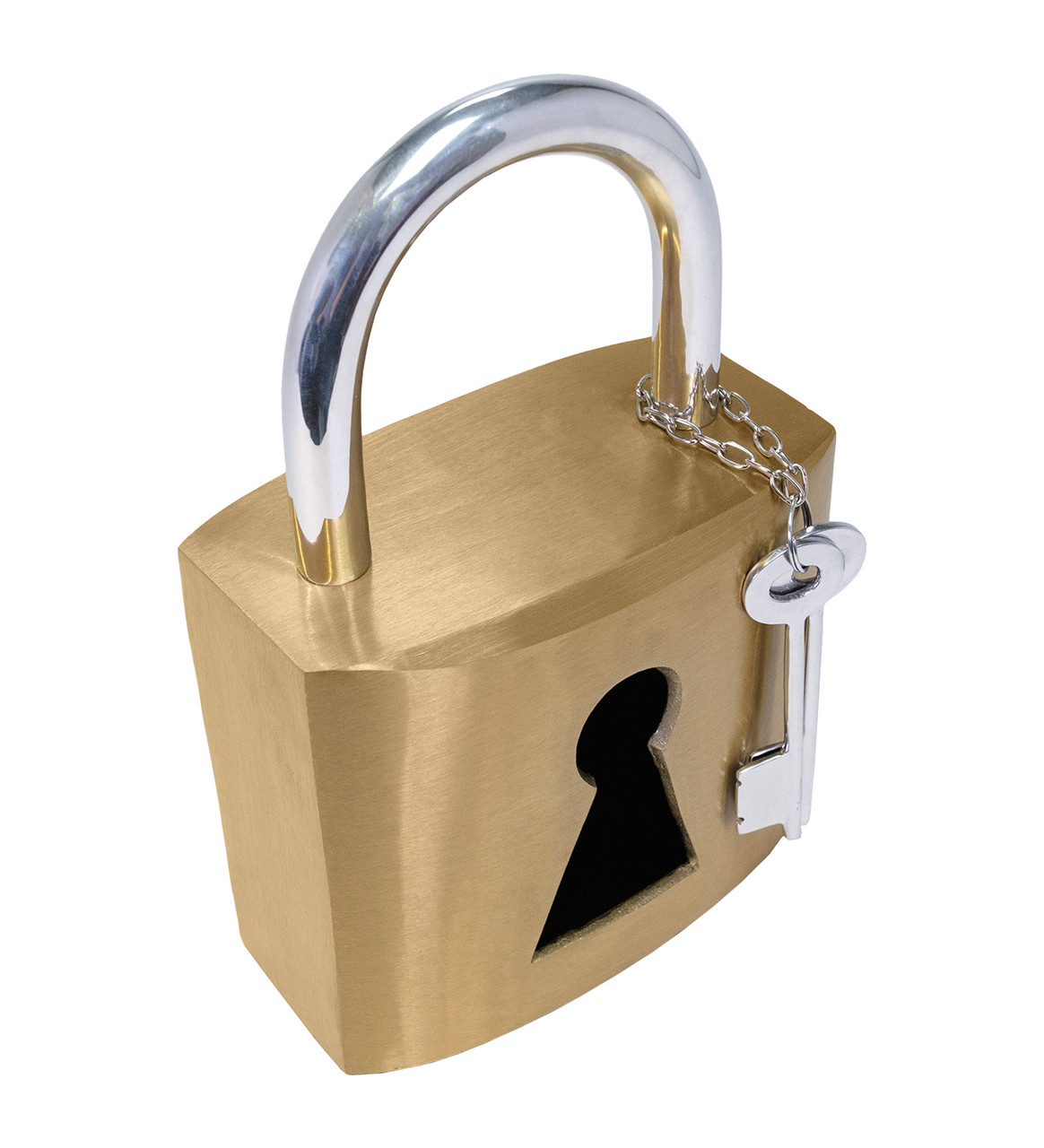 Damien Padlock Sculpture | Wholesale Home Decor | Kavana Decor