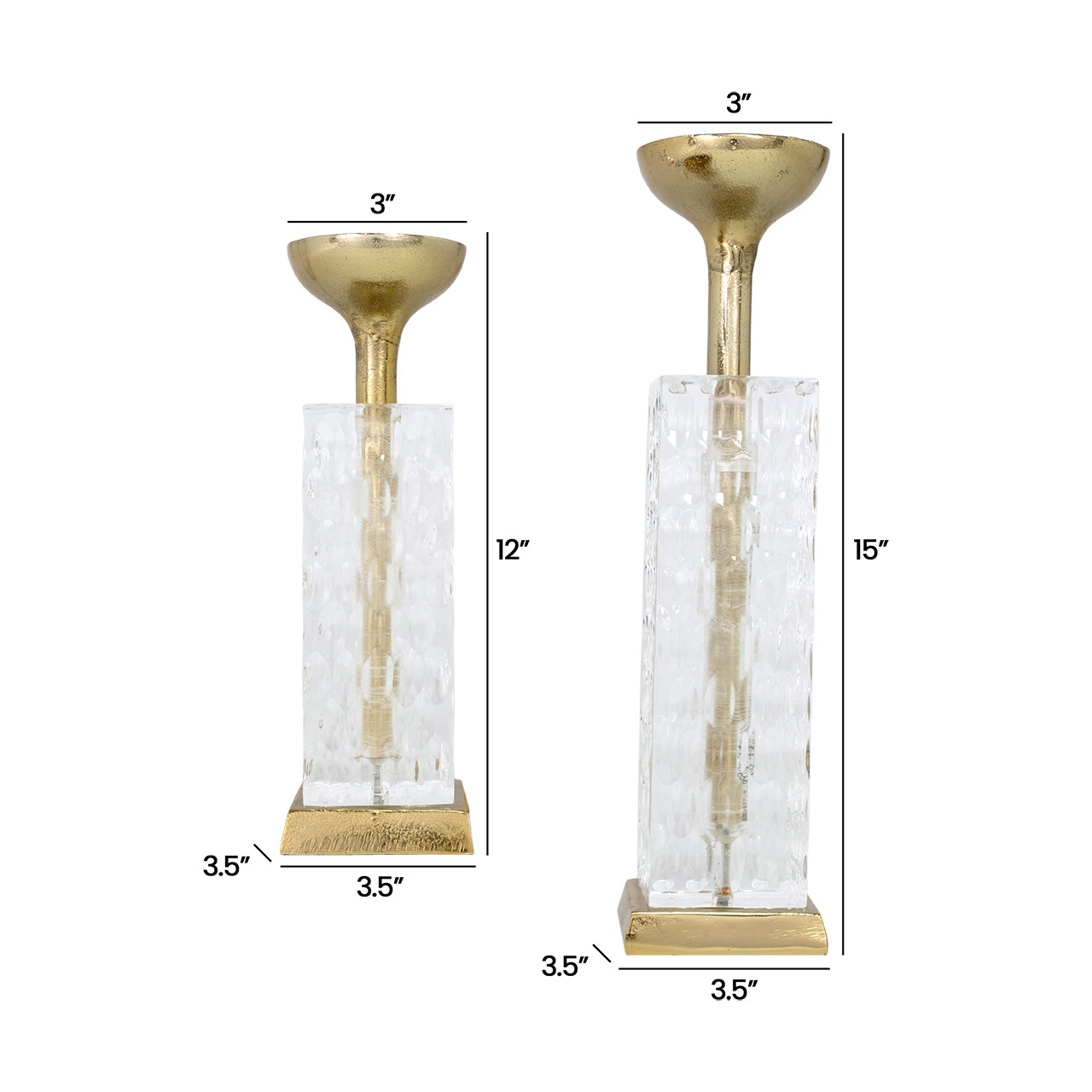 Candace Candleholders -Set 2