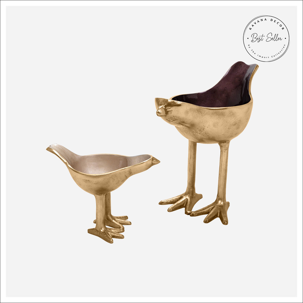 Leslow Bird Bowls -Set 2 Leslow Bird Bowls -Set 2