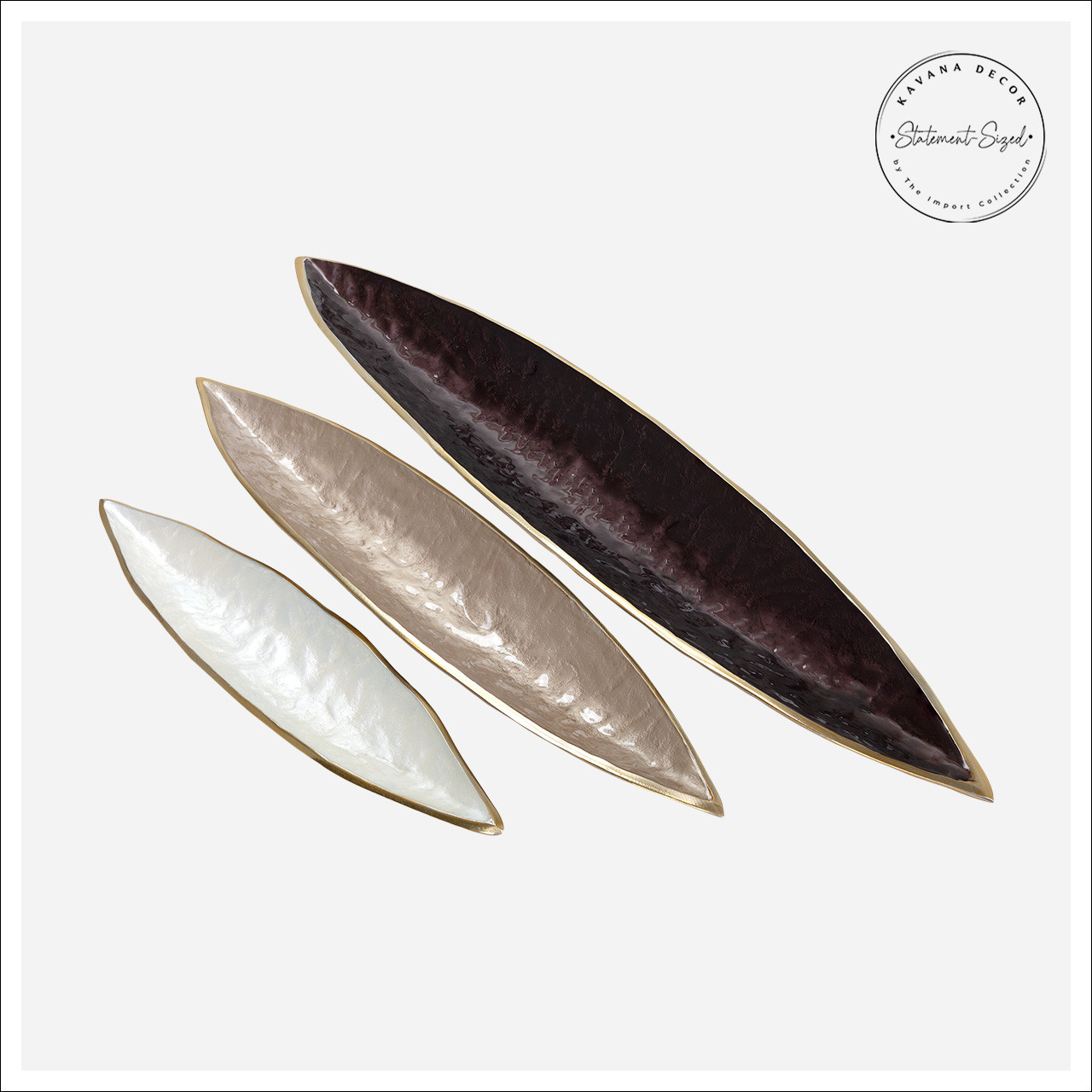 Lorias Trays -Set 3 Lorias Trays -Set 3