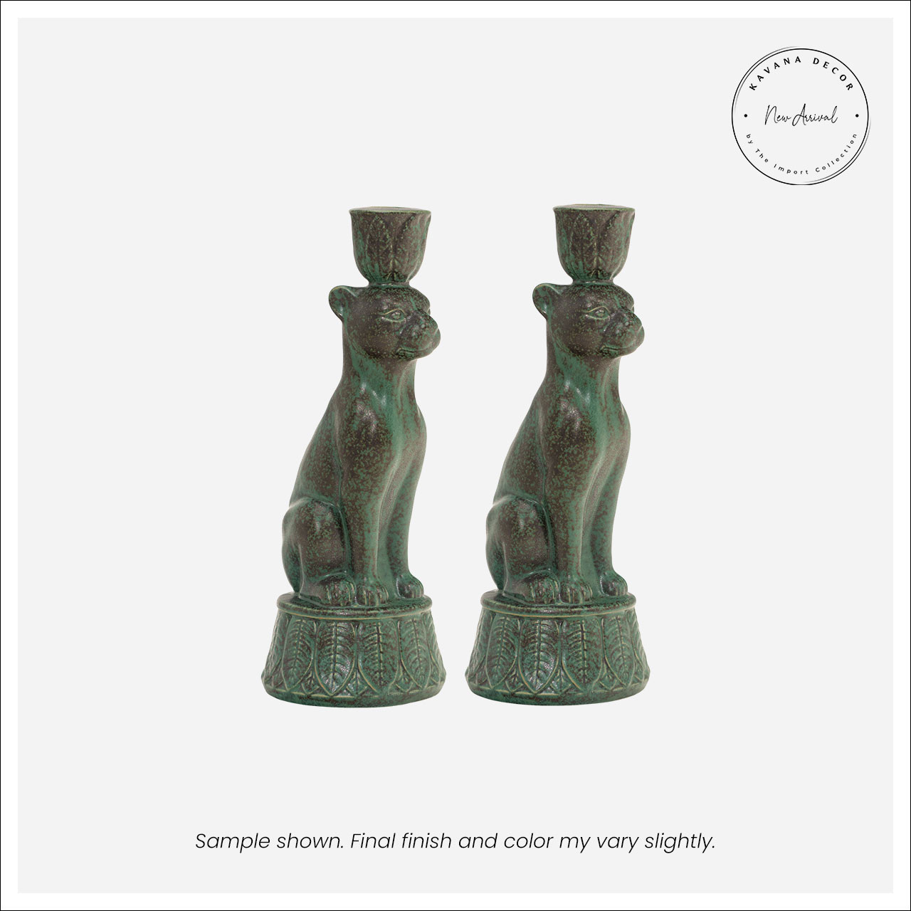 Borlan Candleholders -Set 2 Borlan Candleholders -Set 2