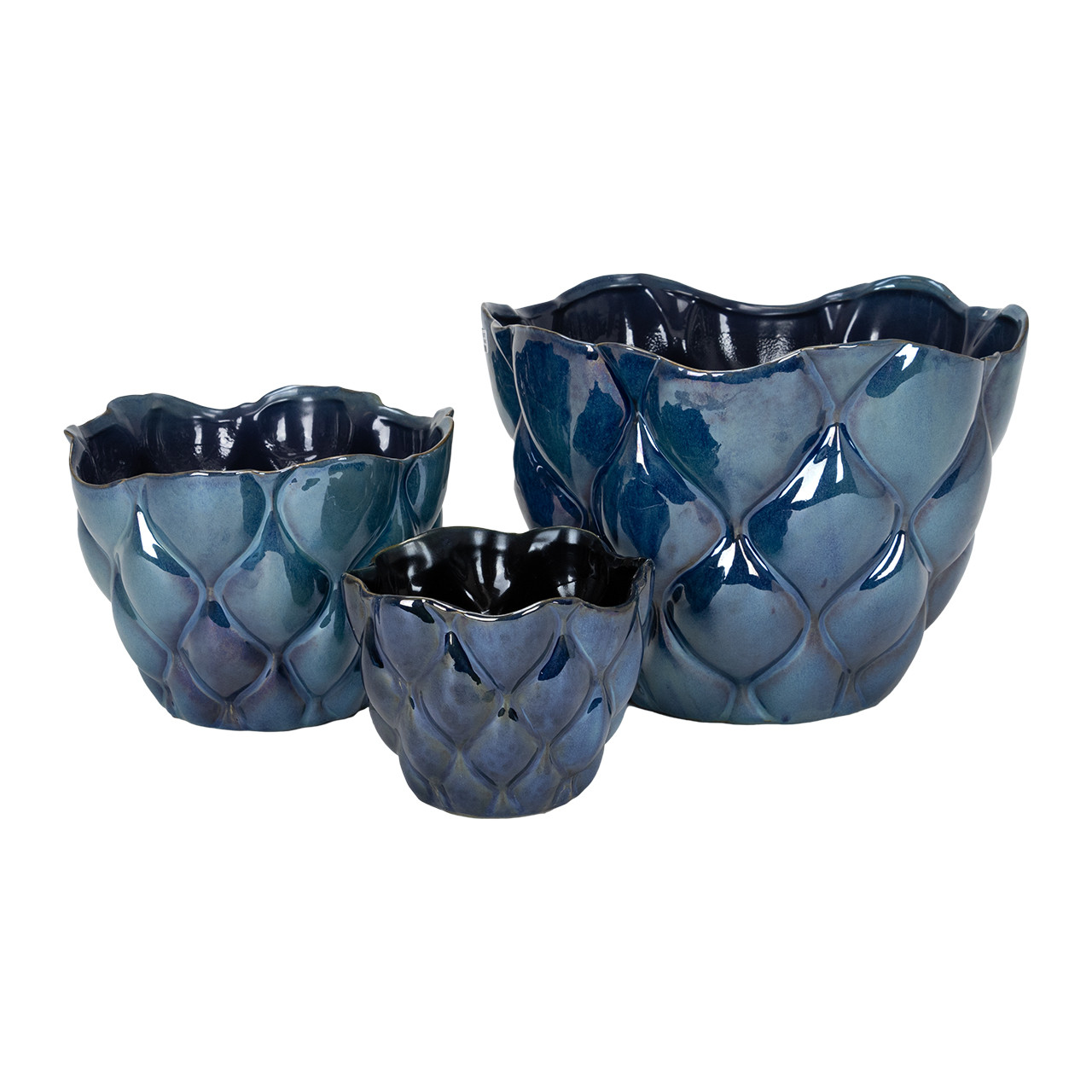 Sapphire Planters -Set 3