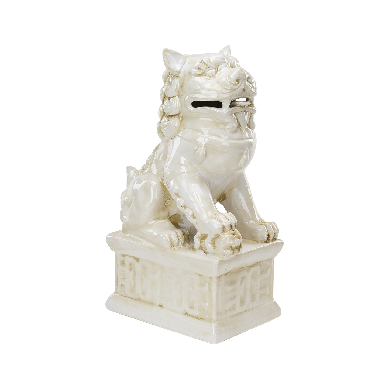 Fu Dog Bookends – Set of 2 | Ceramic Guardian Dog Decor Accents