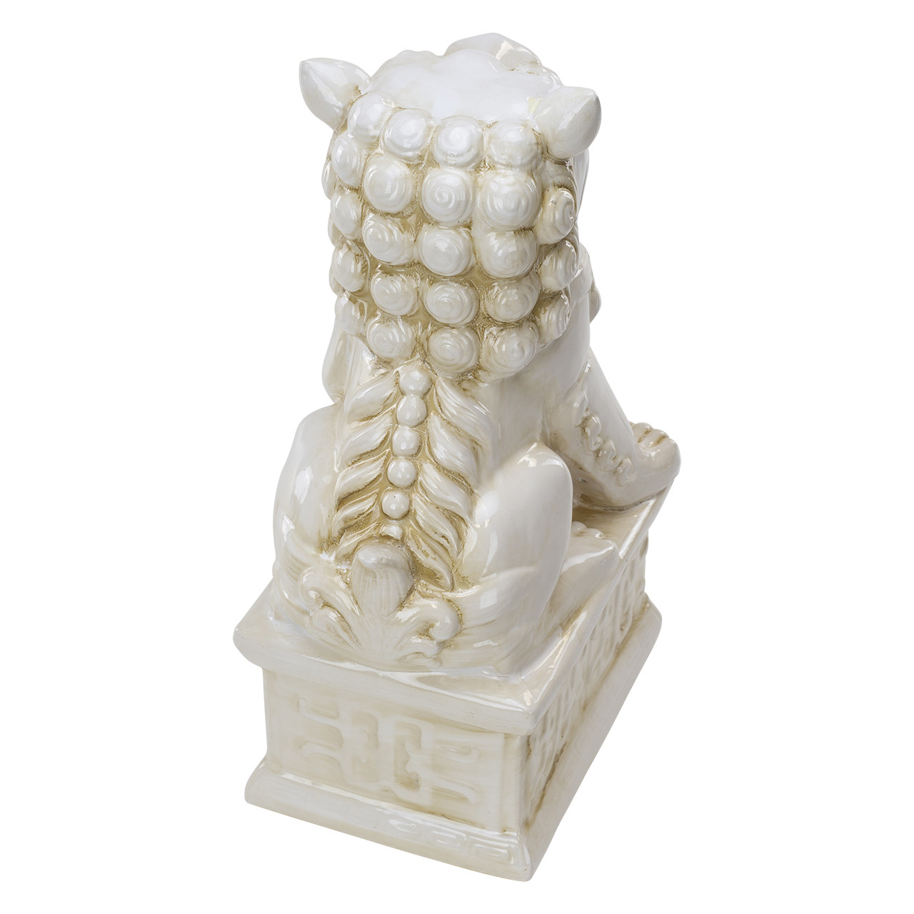 置物 cogu no mori 2017 trim & twig Fu Dog Bookends – Set of 2 | Ceramic Guardian Dog Decor Accents