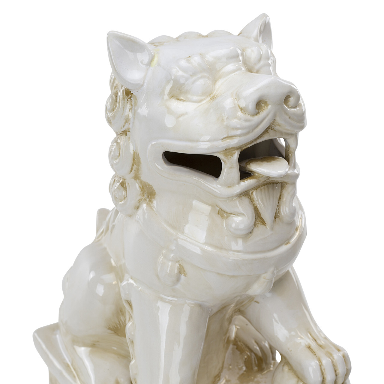 Fu Dog Bookends – Set of 2 | Ceramic Guardian Dog Decor Accents