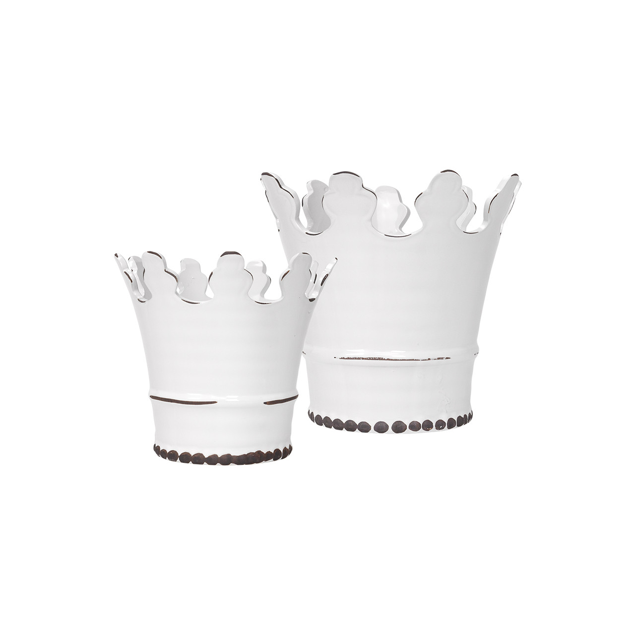 Crown Planters -Set 2