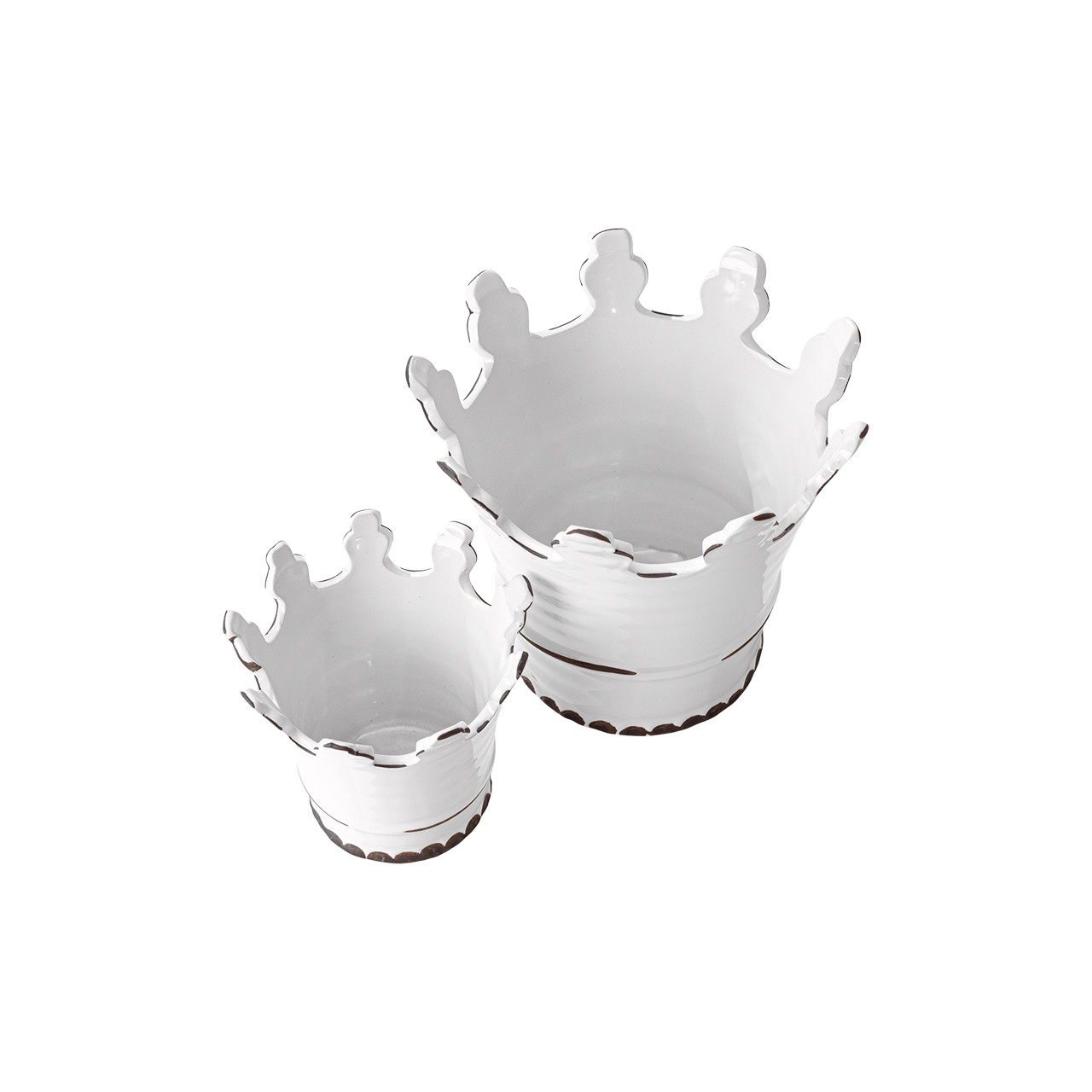 Crown Planters -Set 2