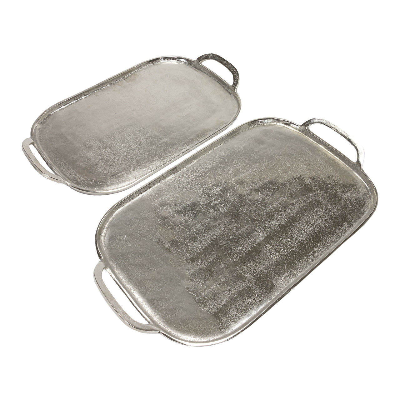 Nickel Rectangle Trays -Set 2