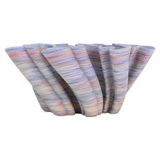 Anselm Wavy Short Vase