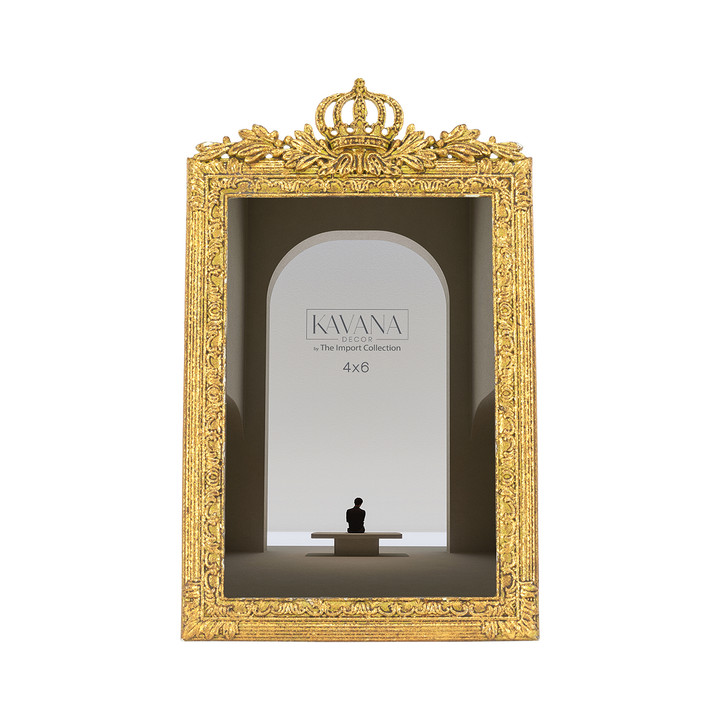 Kingdom Gold Photo Frame 4x6 | Regal Tabletop Frames
