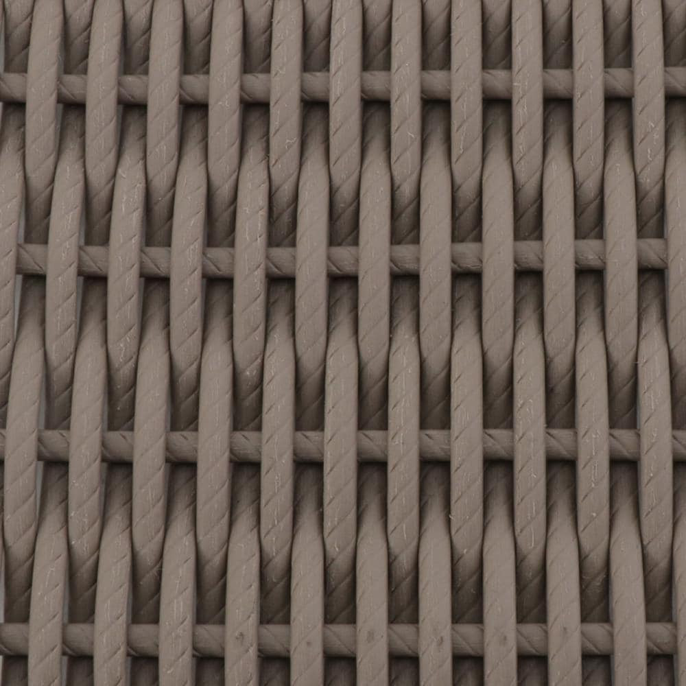 Haymont 7Piece Steel Wicker Outdoor Dining Patio Set with Beige