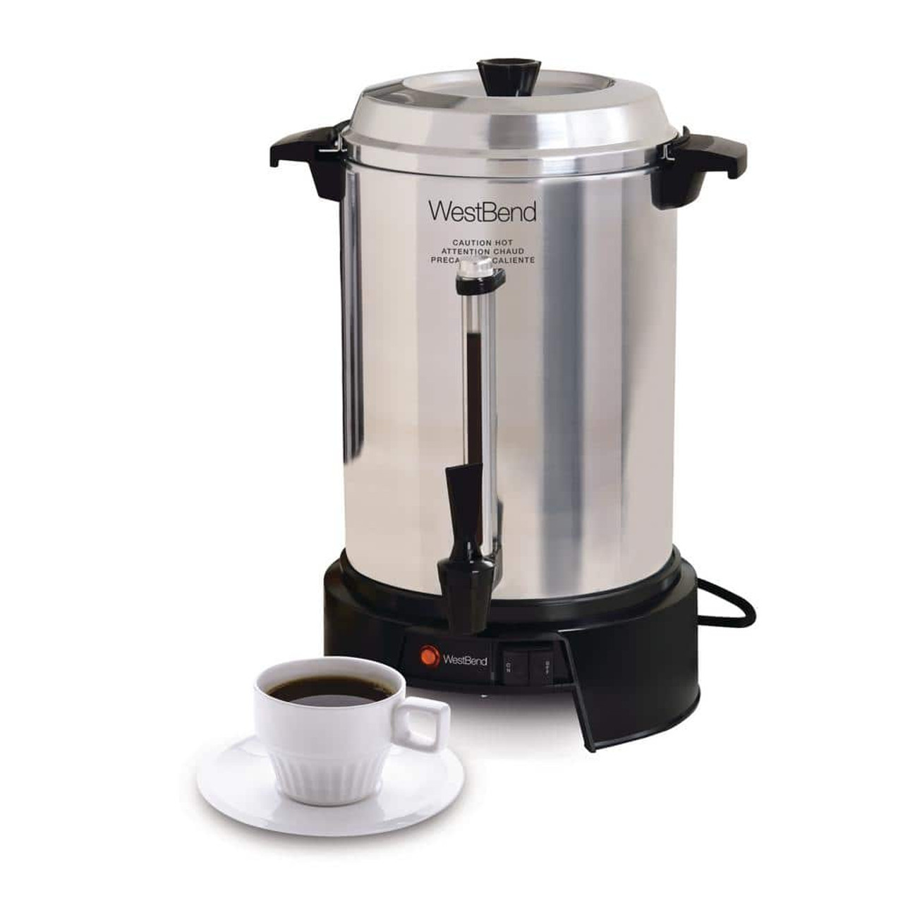 55Cup Silver Aluminum with Quick Brewing Large Capacity Commercial