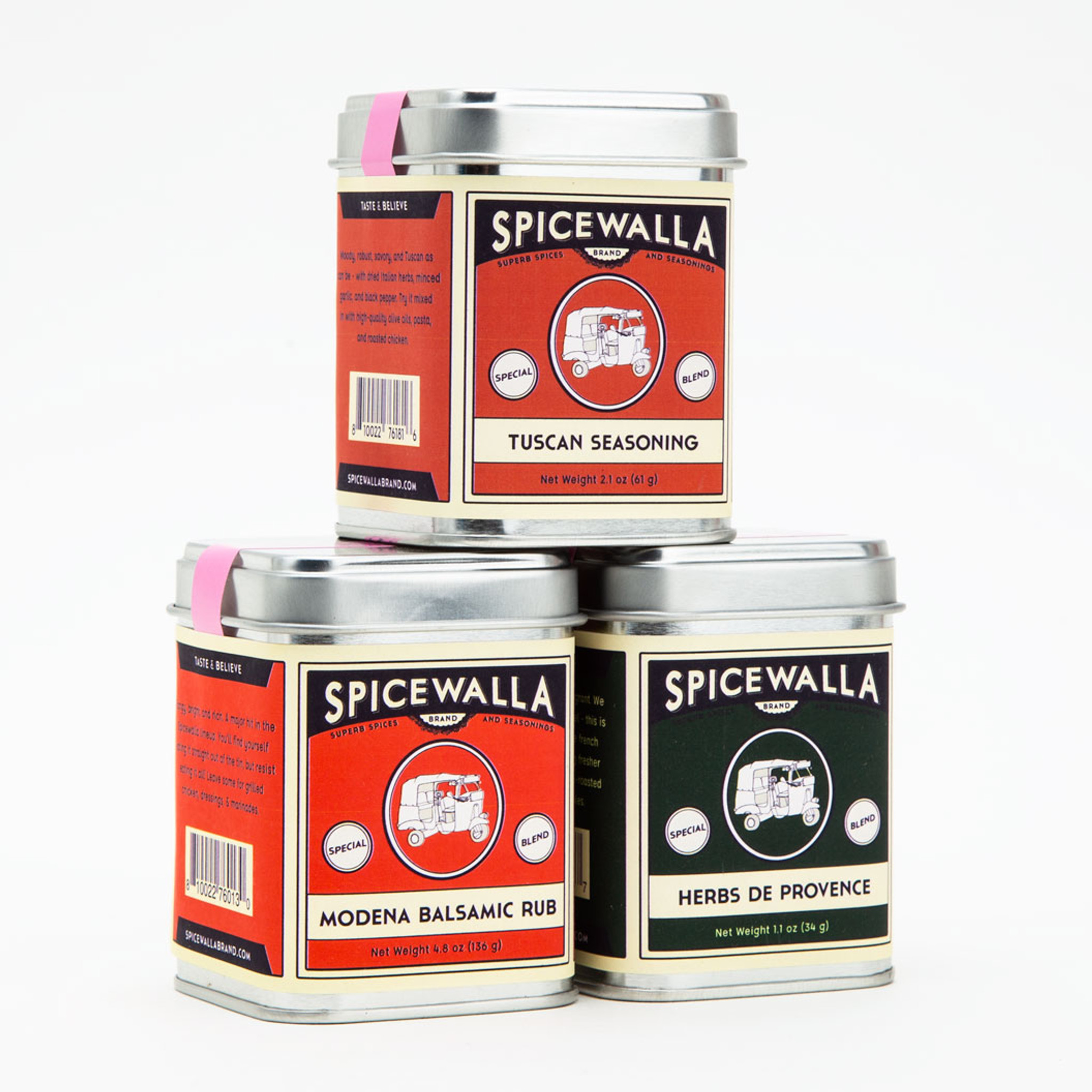 SpiceWalla Spice Tins
