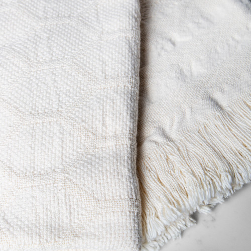 Throw Blanket by Covered in Cotton 