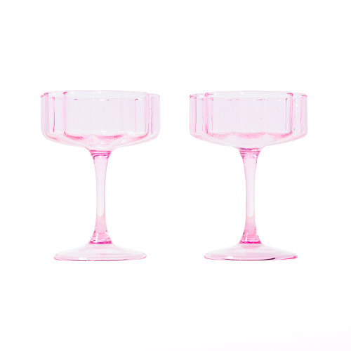 Wave Coupe Glasses (set of 2) 