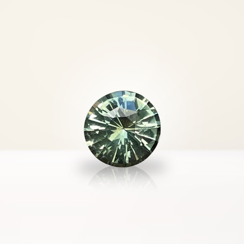 1.38 ct Round Teal Sapphire - Nolan and Vada