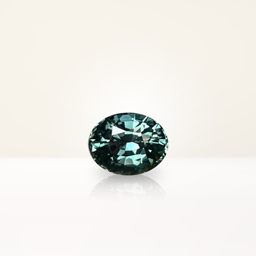 1.13 ct Oval Teal Sapphire - Nolan and Vada