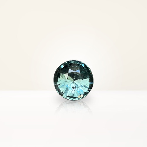 1.04 ct Round Teal Sapphire - Nolan and Vada