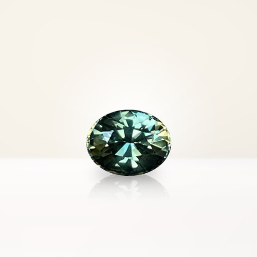 1.19 ct Oval Teal Sapphire - Nolan and Vada