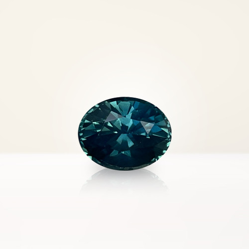 1.88 ct Oval Teal Sapphire - Nolan and Vada