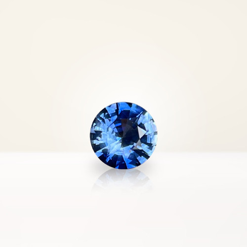 0.80 ct Round Blue Sapphire - Nolan and Vada