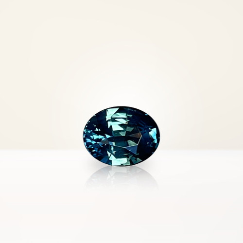 1.25 ct Oval Teal Sapphire - Nolan and Vada