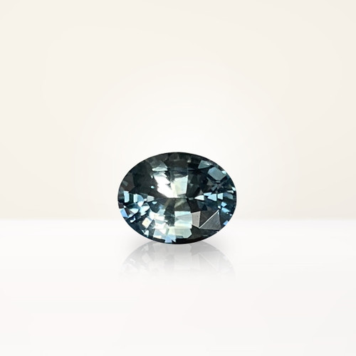 1.12 ct Oval Teal Sapphire - Nolan and Vada