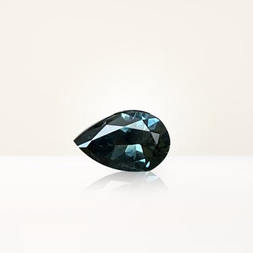 1.05 ct Pear Parti Teal Sapphire - Nolan and Vada