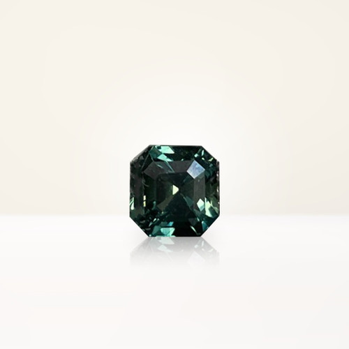 1.20 ct Emerald Teal Sapphire - Nolan and Vada