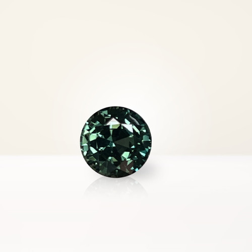 1.20 ct Round Australian Parti Teal Sapphire - Nolan and Vada 1.20 ct Round Australian Parti Teal Sapphire - Nolan and Vada