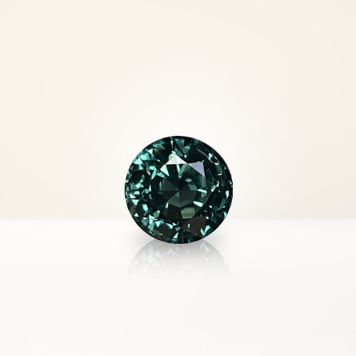 1.48 ct Round Australian Parti Teal Sapphire - Nolan and Vada 1.48 ct Round Australian Parti Teal Sapphire - Nolan and Vada